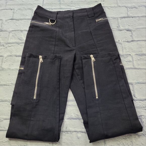 I.AM.GIA Ursa Black Cargo Pants size Small - Picture 2 of 13
